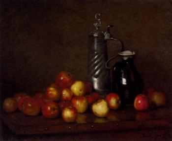 尅洛德 約瑟夫 貝勒 Apples With A Tankard And Jug